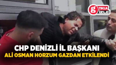 CHP Genel Merkezi önünde yaşanan gerginlik sırasında polis müdahalesi sonrası
