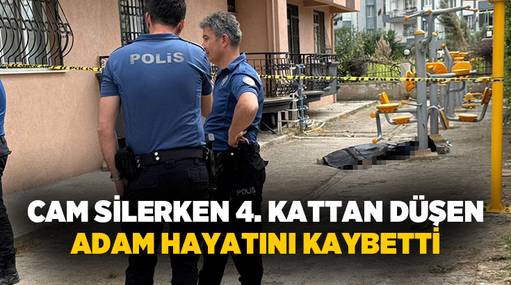 İzmir’in Torbalı ilçesinde eşiyle birlikte cam sildiği sırada dengesini kaybederek