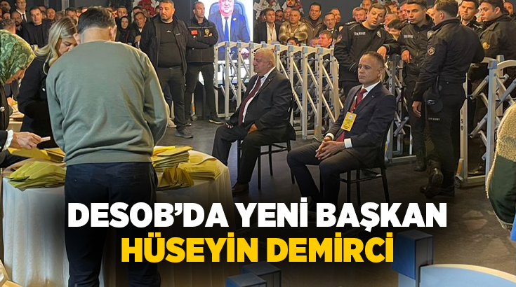 Denizli Esnaf ve Sanatkarlar Odaları Birliği’nin (DESOB) olağan genel kurulu