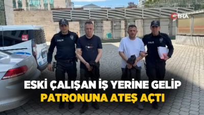 Samsun’un Tekkeköy ilçesinde eski çalışanın iş yerine gelerek silahla ateş