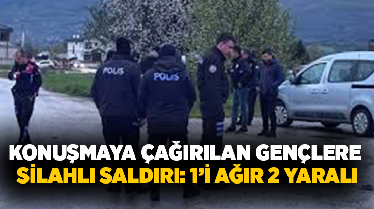 Olay yerinden kaçan 3 şüpheliyi yakalama çalışmaları sürüyor.