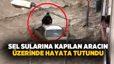 Samsun Havza'da etkili olan kuvvetli sağanak sonucu Hacı Osman Deresi
