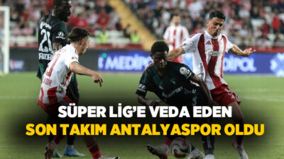 Trendyol Süper Lig’in 34. ve son haftasında Antalyaspor, sahasında Kocaelispor’u