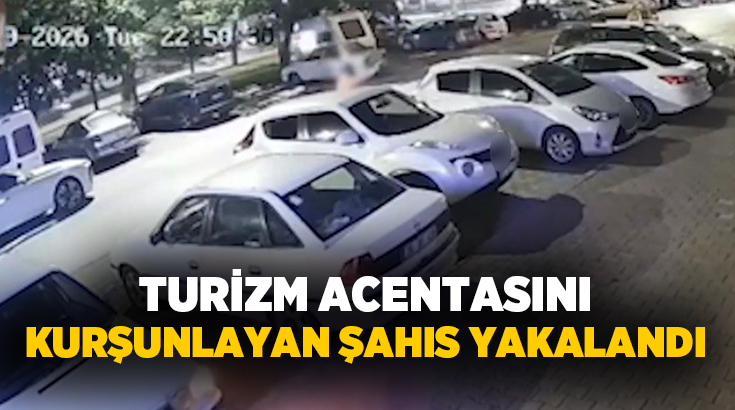Kayseri’nin Kocasinan ilçesinde bir turizm acentasına tabancayla kurşun yağdıran şahıs,