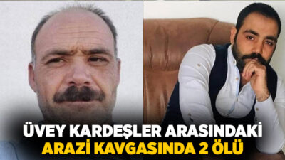 Şanlıurfa’nın Birecik ilçesinde arazi anlaşmazlığı nedeniyle üvey kardeşler arasında çıkan