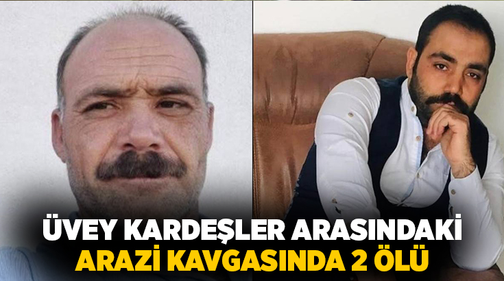 Şanlıurfa’nın Birecik ilçesinde arazi anlaşmazlığı nedeniyle üvey kardeşler arasında çıkan