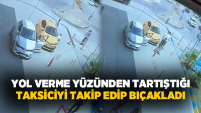 Adana’da yol verme tartışmasında önü kesilen taksici, kimliği belirsiz bir