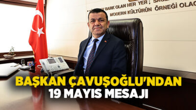 Denizli Büyükşehir Belediye Başkanı Bülent Nuri Çavuşoğlu, 19 Mayıs Atatürk’ü