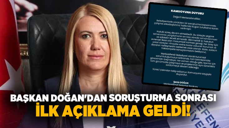 Denizli'de Merkezefendi Belediyesi'ne yönelik yürütülen soruşturma kapsamında, aralarında Belediye Başkan