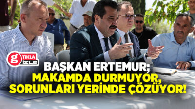 Göreve geldiği günden bugüne ayak basmadığı mahalle kalmayan T.C. Pamukkale