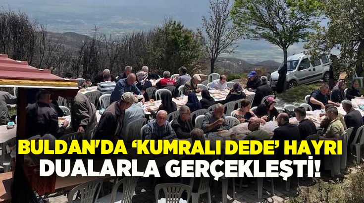 Denizli’nin Buldan ilçesinde, bölgenin manevi değerlerinden olan Kumralı Dede için