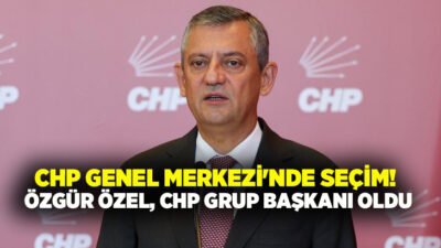 Mutlak butlan kararı sonrası Özgür Özel başkanlığında toplanan CHP'nin kapalı