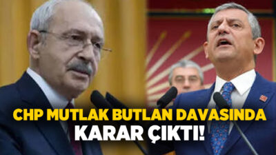 CHP’nin 4-5 Kasım 2023’te yapılan 38. Olağan Kurultayı’nın iptaline ilişkin