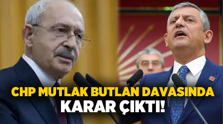 CHP’nin 4-5 Kasım 2023’te yapılan 38. Olağan Kurultayı’nın iptaline ilişkin