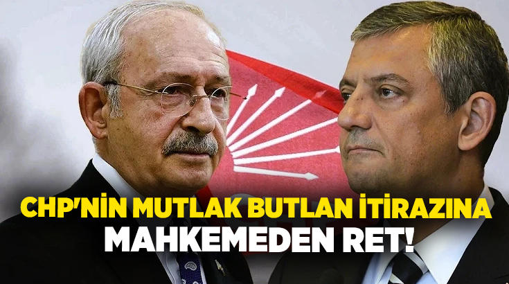 Ankara Bölge Adliye Mahkemesi 36. Hukuk Dairesi, CHP Kurultayı'na yönelik