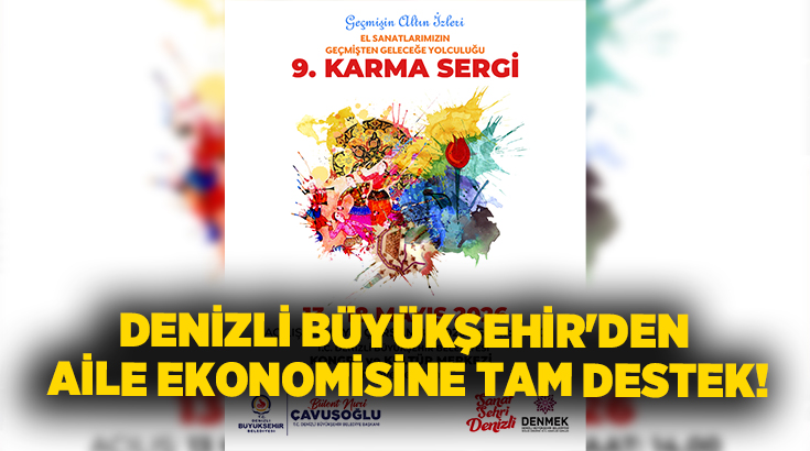 Denizli Büyükşehir Belediyesi, geleneksel el sanatlarını yaşatmak ve gelecek nesillere