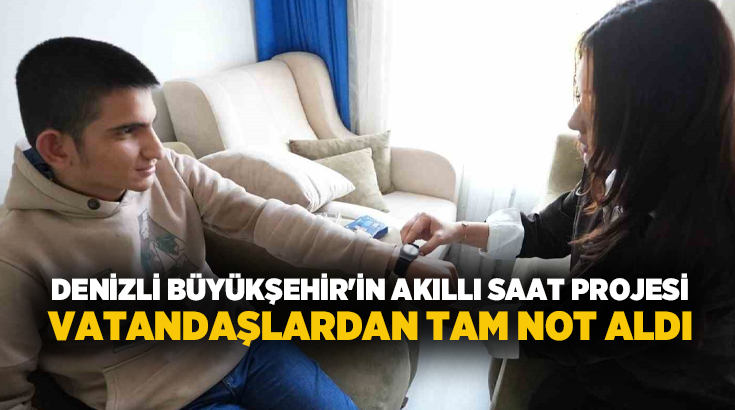 Denizli Büyükşehir Belediyesi’nin sosyal belediyeciliği teknolojiyle buluşturan "Bizimle Yalnız Değilsiniz"