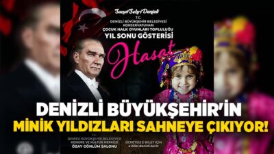 Denizli Büyükşehir Belediyesi Konservatuvarı Çocuk Halk Oyunları Topluluğu, uzun süren