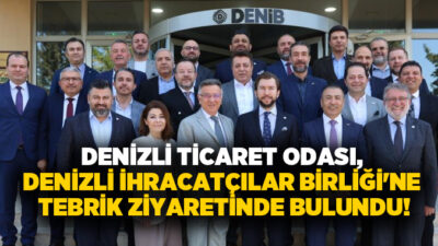 Denizli Ticaret Odası Yönetim Kurulu Başkanı Uğur Erdoğan, Meclis Başkanı