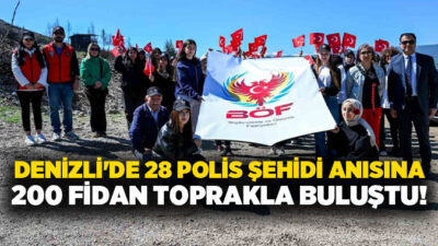 Denizli İl Emniyet Müdürlüğü Terörle Mücadele Şube Müdürlüğü koordinesinde Honaz