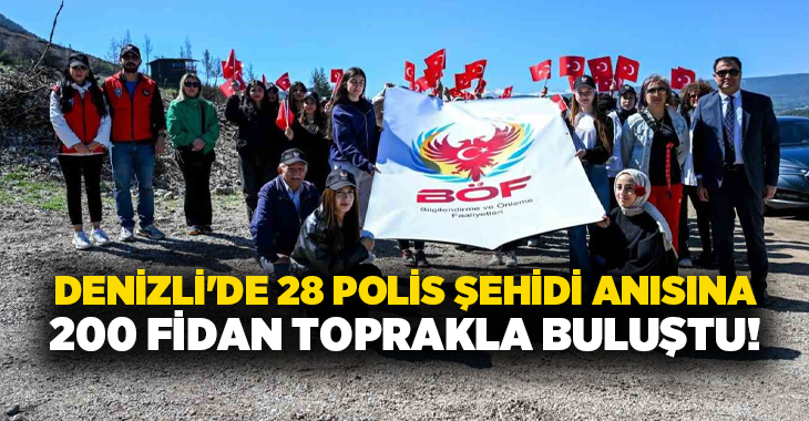Denizli İl Emniyet Müdürlüğü Terörle Mücadele Şube Müdürlüğü koordinesinde Honaz