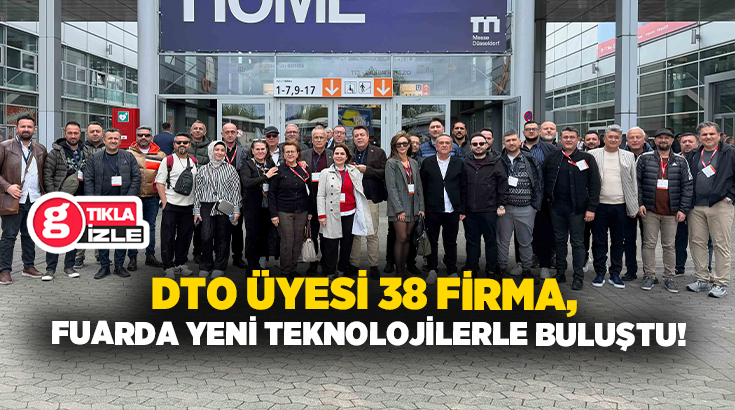 Denizli Ticaret Odası (DTO), Almanya’nın Düsseldorf kentinde düzenlenen ve ambalaj
