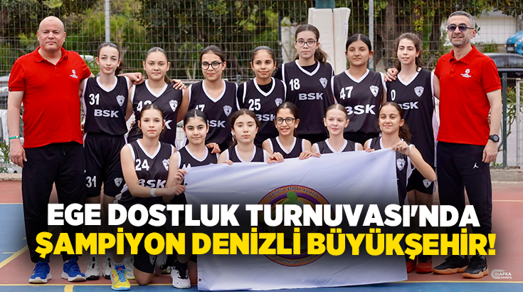Denizli Büyükşehir Belediyespor Basketbol U-14 Kız Takımı, Yunanistan’ın Kos Adası’nda