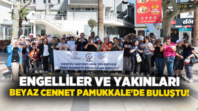 Denizli Büyükşehir Belediyesi, Engelliler Haftası kapsamında düzenlediği özel etkinlikte, engelliler