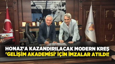 Honaz Belediyesi ile DN Mermer arasında imzalanan protokolle Kaklık Mahallesi’ne