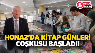 Honaz Belediyesi tarafından düzenlenen “Honaz Kitap Günleri” kapılarını kitapseverlere açtı.