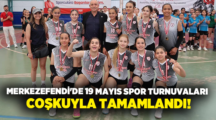 Merkezefendi Belediyesi tarafından 19 Mayıs Atatürk’ü Anma, Gençlik ve Spor