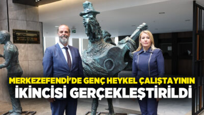 Merkezefendi Belediyesi tarafından bu yıl ikincisi düzenlenen Genç Heykel Çalıştayı