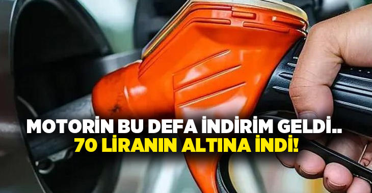 Akaryakıt fiyatlarında araç sahiplerini sevindiren gelişme yaşandı. Motorine yapılan 5,52