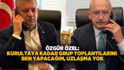 CHP'de mutlak butlan kararıyla genel başkanlık görevi biten Özgür Özel,