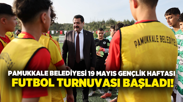 T.C. Pamukkale Belediyesi tarafından 19 Mayıs Atatürk’ü Anma, Gençlik ve