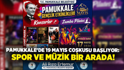 T.C. Pamukkale Belediyesi, 19 Mayıs Atatürk’ü Anma, Gençlik ve Spor