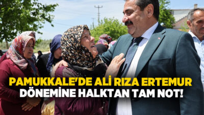 T.C. Pamukkale Belediye Başkanı Ali Rıza Ertemur’un göreve gelmesiyle başlayan