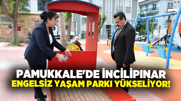 T.C. Pamukkale Belediye Başkanı Ali Rıza Ertemur, İncilipınar Mahallesi’nde yapımı