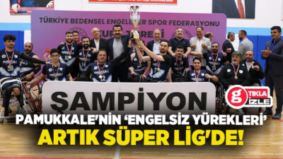 T.C. Pamukkale Belediye Başkanı Ali Rıza Ertemur’un spora ve sporcuya