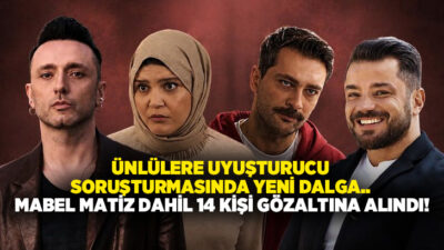 Bakırköy Cumhuriyet Başsavcılığı tarafından yürütülen ünlülere uyuşturucu soruşturmasında yeni bir