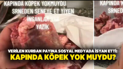 Kurban Bayramı’nın ilk gününde kesilen kurbanların payları ihtiyaç sahiplerine ulaştırılırken,