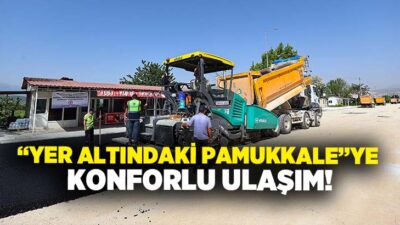 Denizli Büyükşehir Belediyesi, “yer altındaki Pamukkale” olarak bilinen Kaklık Mağarası’na