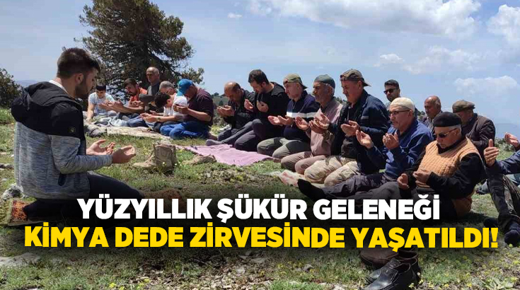 Denizli’nin Çardak ilçesine bağlı Beylerli Mahallesi’nde asırlardır sürdürülen Kimya Dede