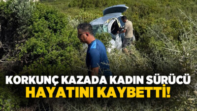 Aydın’ın Didim ilçesinde meydana gelen trafik kazasında bir kişi hayatını