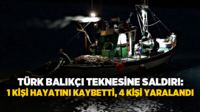 Sahil Güvenlik Komutanlığı, Karadeniz’de Kırım Yarımadası açıklarında Türk bayraklı bir