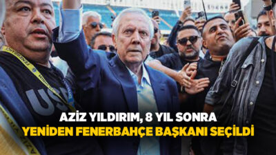Fenerbahçe Olağanüstü Seçimli Genel Kurul Toplantısı’nda Aziz Yıldırım, 8 yıl