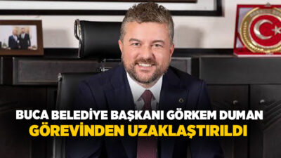 İzmir'de yürütülen soruşturma kapsamında tutuklanan Buca Belediye Başkanı Görkem Duman,