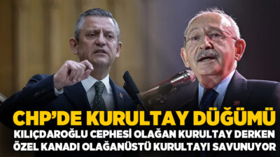 CHP’de Parti Meclisi toplantısının ardından kurultay tartışmaları yeniden gündemin ilk