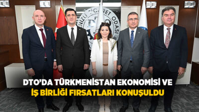 Denizli Ticaret Odası (DTO), Türkmenistan Ankara Büyükelçiliği heyetini ağırladı. Türkmenistan