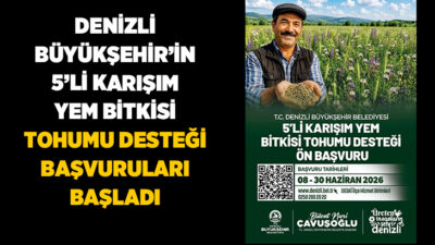 Denizli Büyükşehir Belediyesi, yerel üretimi canlandırmak, kırsal kalkınmayı desteklemek ve